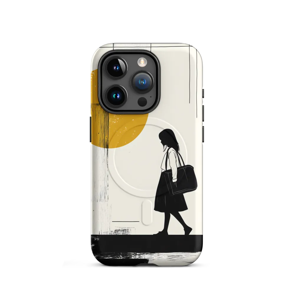 Silent Steps | Phone Case |  15 Pro | MagSafe® Tough Case | Matte