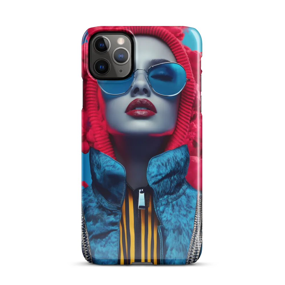 Bold Elegance in Digital Fashion | Phone Case |  11 Pro Max | Snap Case | Glossy