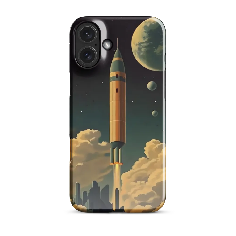 Journey Through the Cosmic Frontier | Phone Case |  16 Plus | Snap Case | Glossy