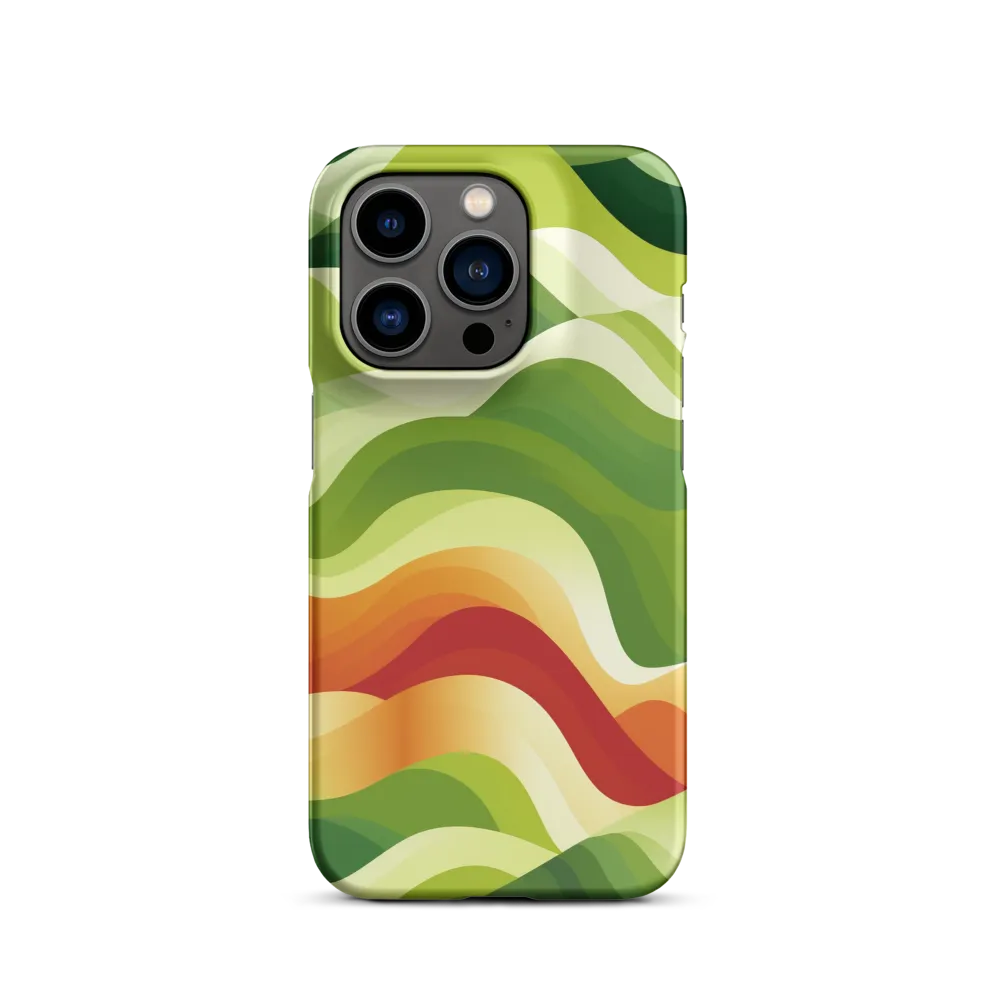 Waves of Nature | Phone Case |  14 Pro | Snap Case | Matte