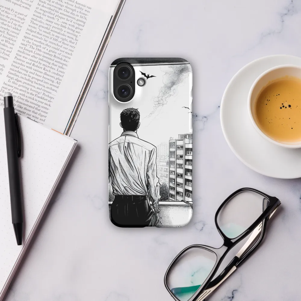 Reflections in Monochrome | Phone Case |  16 Plus | Snap Case | Matte