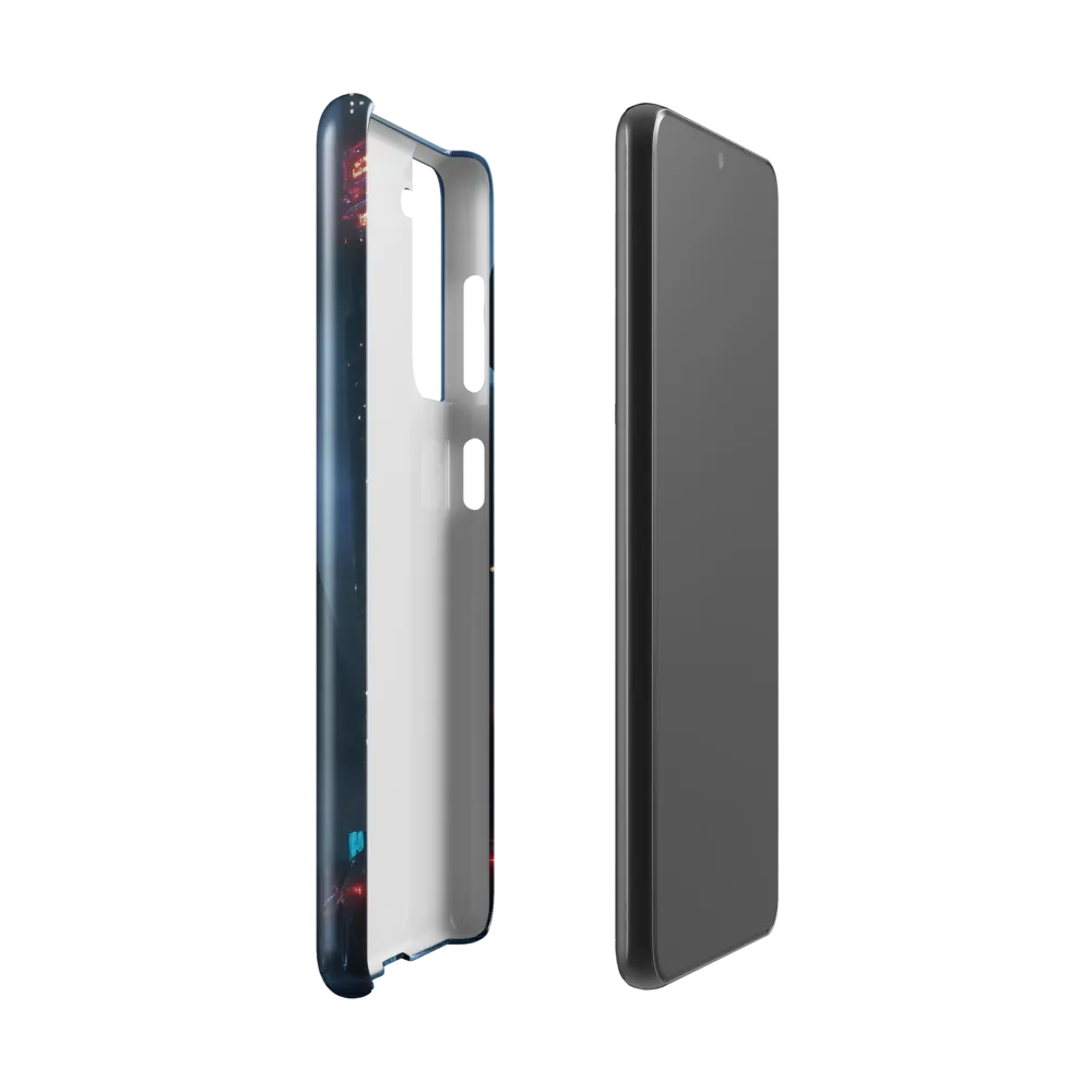 In the Shadow of Neon | Phone Case |  S21 | Snap Case | Glossy