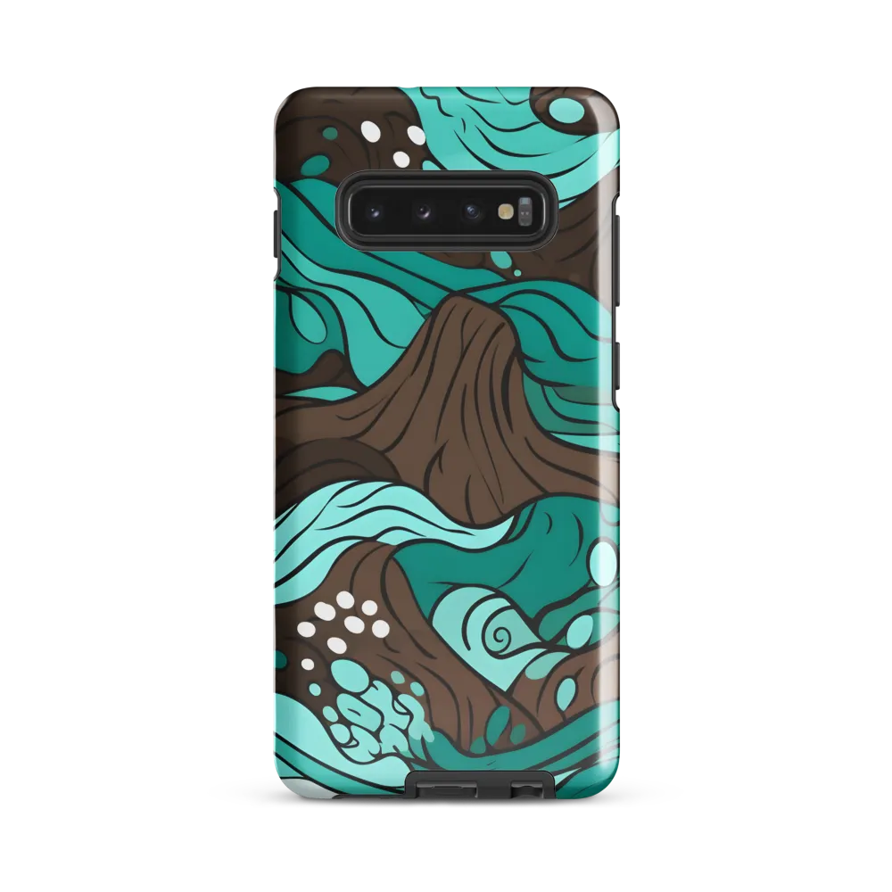 Flowing Horizons | Phone Case |  S10 Plus | Tough Case | Glossy