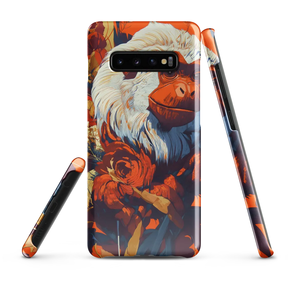 Floral Majesty | Phone Case |  S10 Plus | Snap Case | Glossy