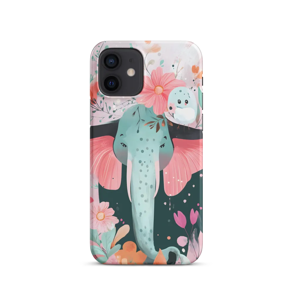 Whimsical Elephant in Bloom