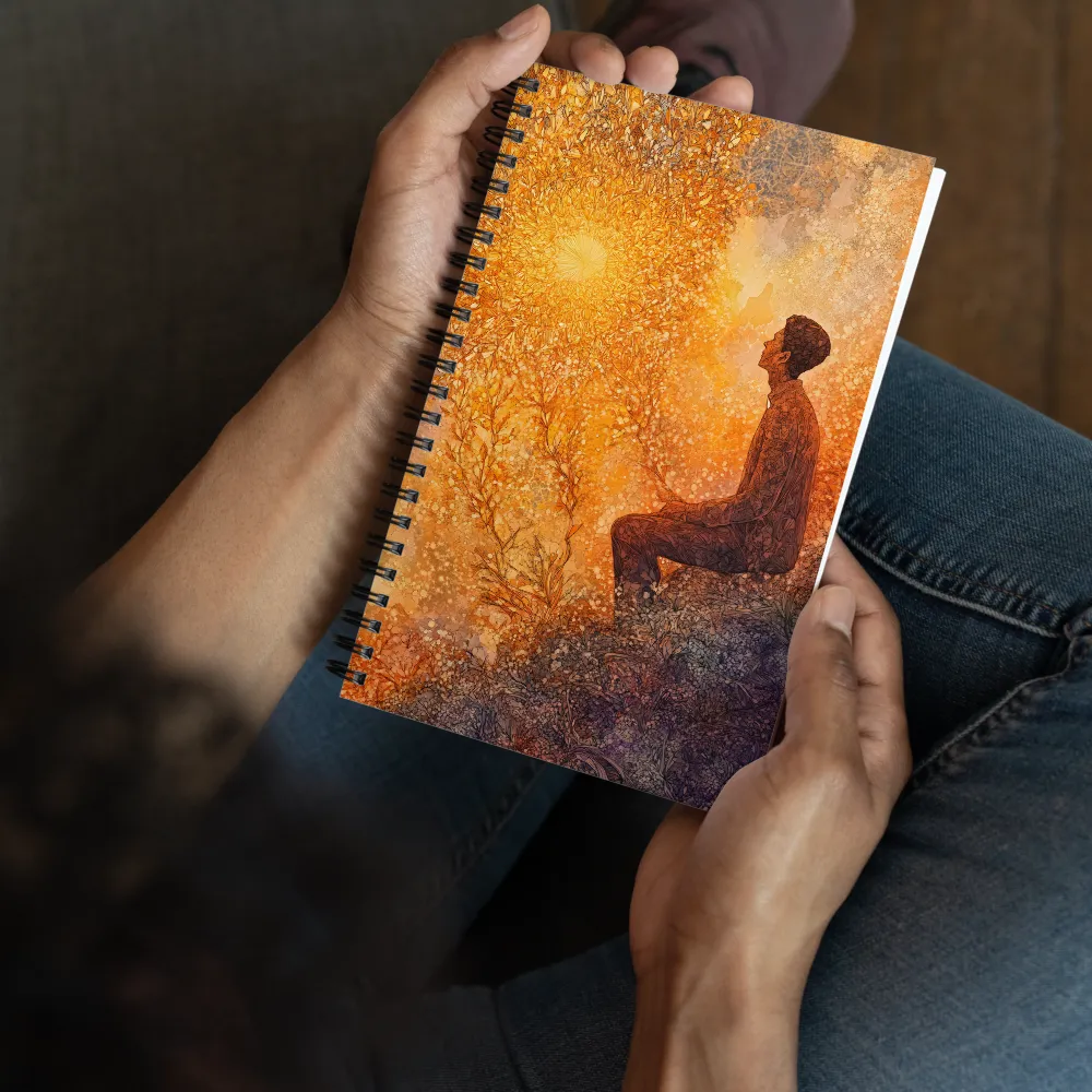 Whispers of Light | Spiral Notebook