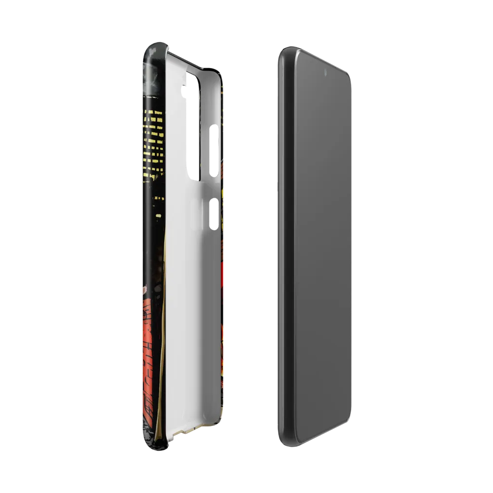 Nocturnal Cityscape: The Hidden Alley | Phone Case |  S21 | Snap Case | Glossy