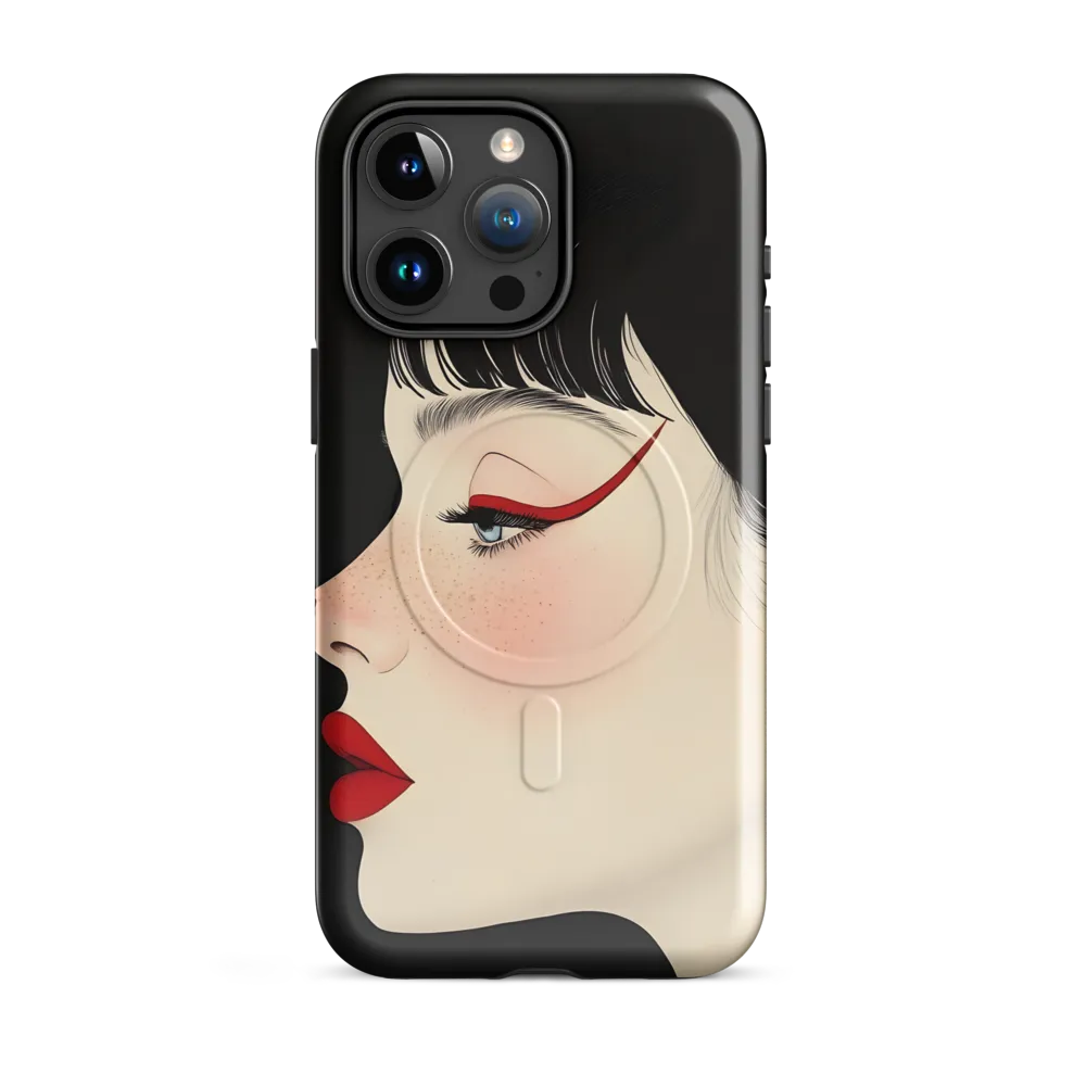 Elegance in Profile | Phone Case |  15 Pro Max | MagSafe® Tough Case | Glossy