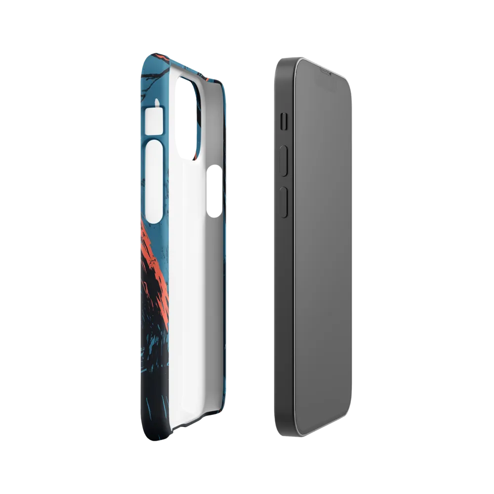 Eerie Majesty: A Bear in the Night | Phone Case |  13 Mini | Snap Case | Glossy
