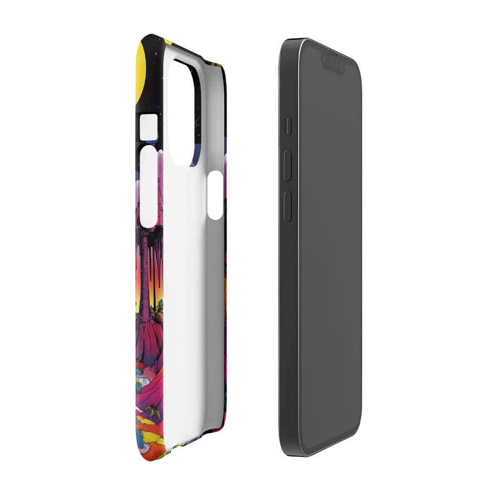 Celestial Dreams: A Journey Through an Alien Landscape | Phone Case |  13 Pro | Snap Case | Glossy