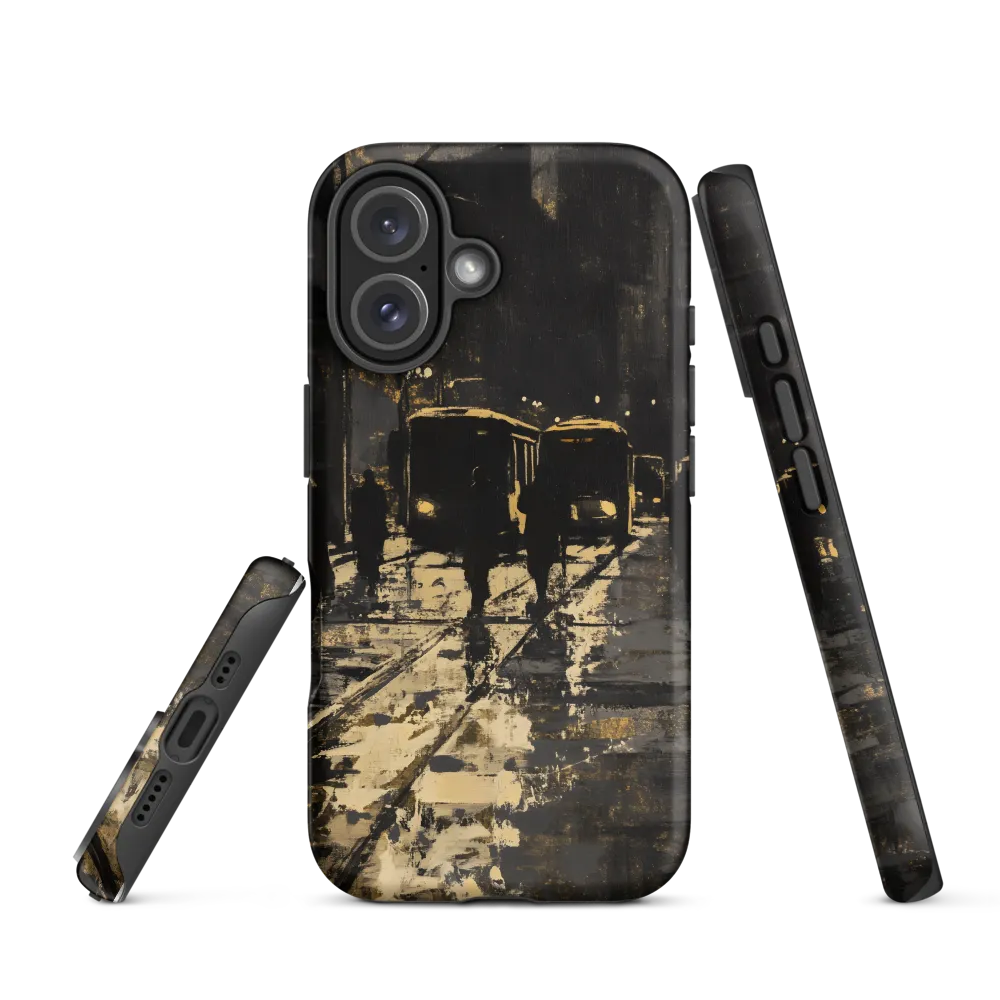 Urban Symphony in Shadows | Phone Case |  16 | Tough Case | Matte