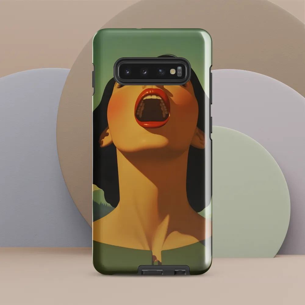 The Voice of Power | Phone Case |  S10 Plus | Tough Case | Glossy