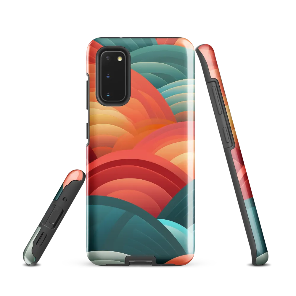 Rhythms of the Waves | Phone Case |  S20 | Tough Case | Glossy
