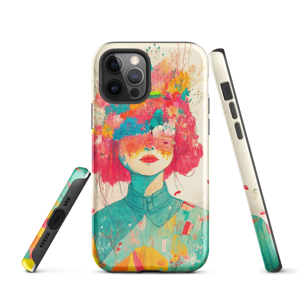 Whimsical Floral Portrait