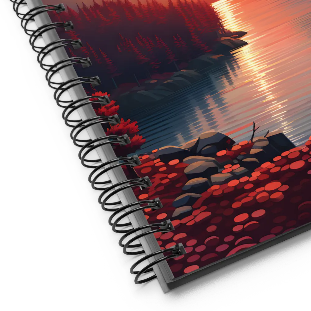 Serenity at Dusk | Spiral Notebook