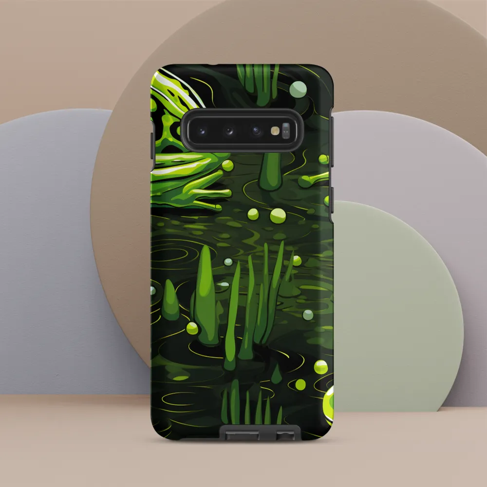 Green Harmony: Life Beneath the Surface
