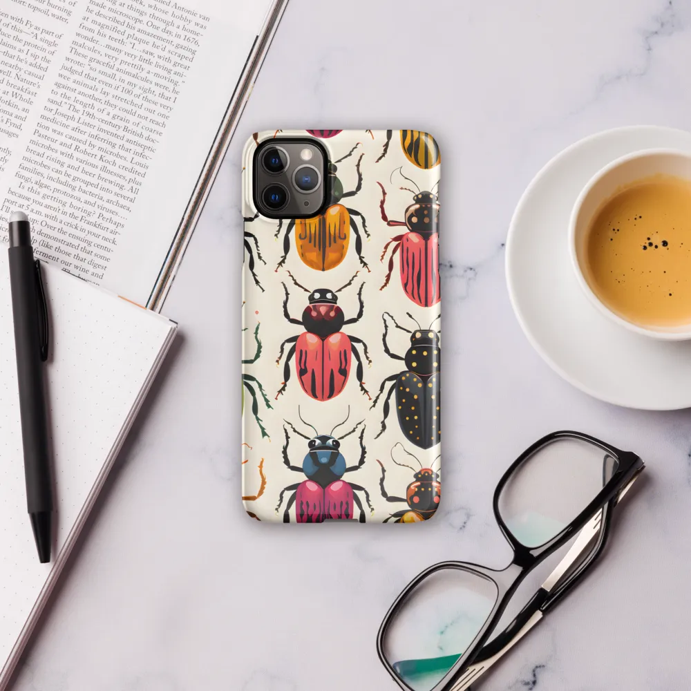 Beetle Mosaic: A Colorful Exploration of Insects | Phone Case |  11 Pro Max | Snap Case | Glossy