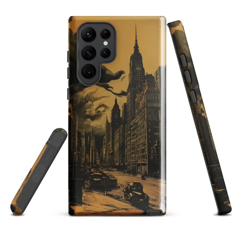 Echoes of a Forgotten Skyline | Phone Case |  S22 Ultra | Tough Case | Glossy