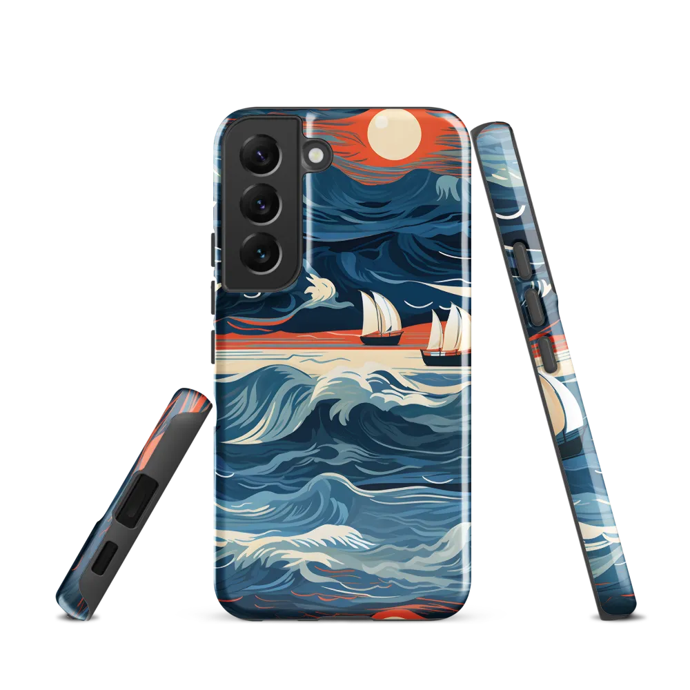 Ocean Whispers: A Voyage at Dusk