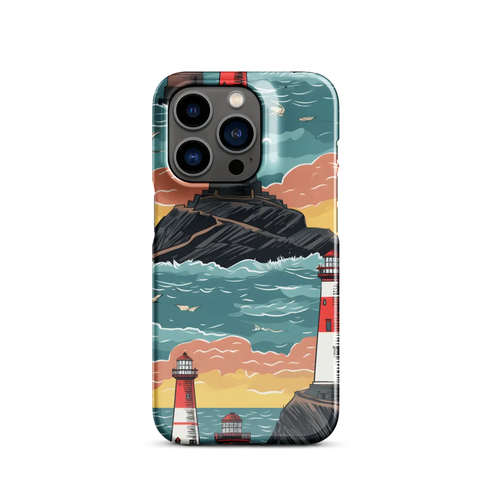 Lighthouses in a Whimsical Ocean