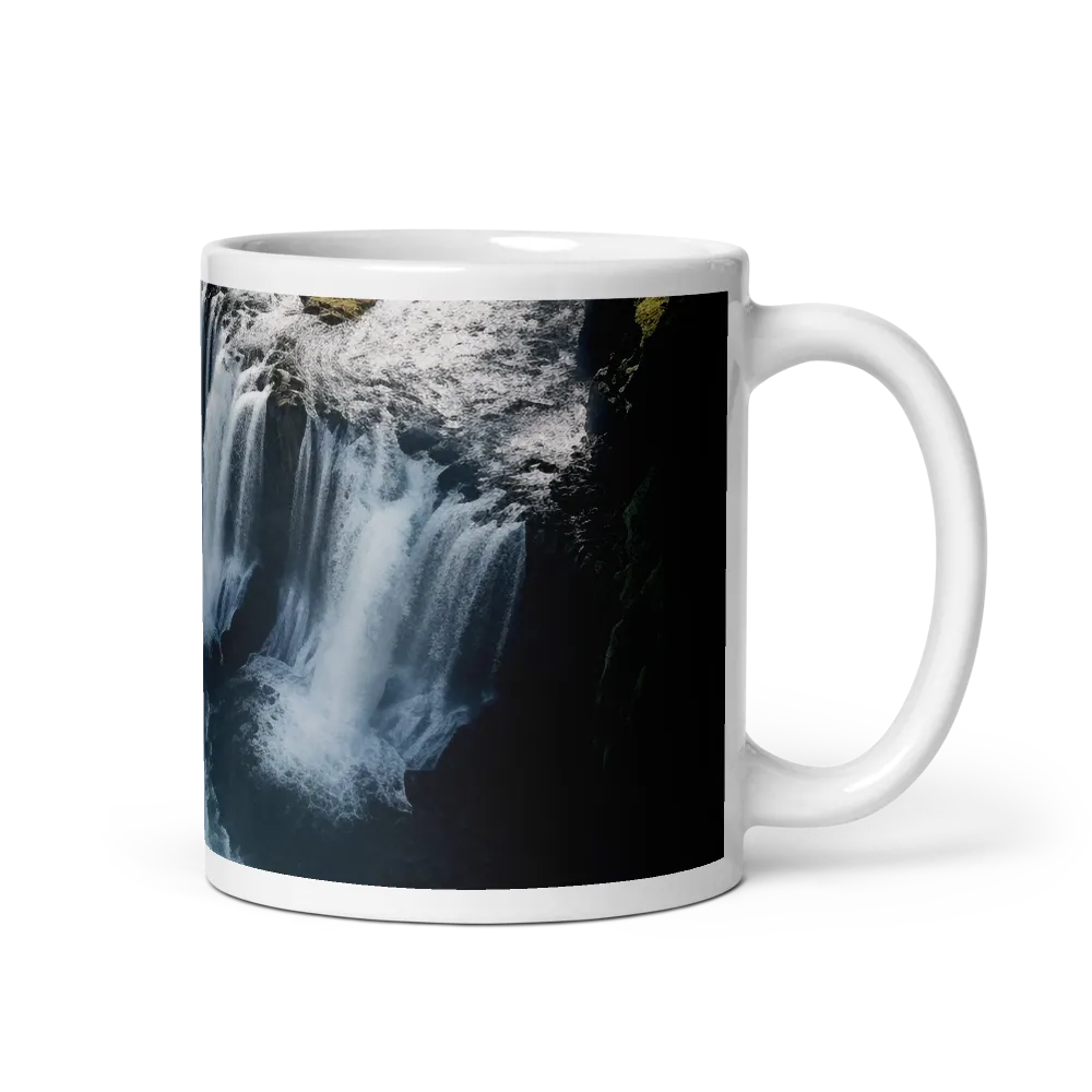 Ethereal Cascade: Nature's Power Revealed | Mugs | Multiple Sizes & Colors