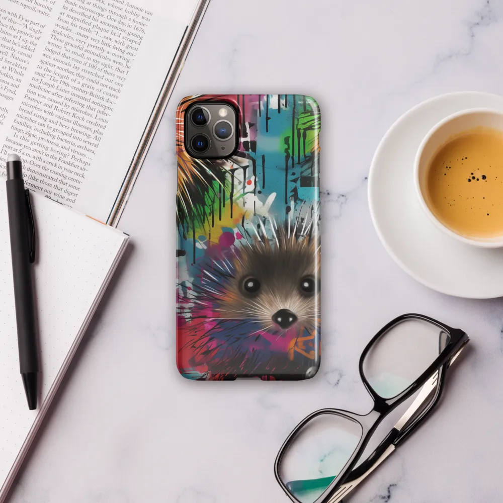 Whimsical Hedgehogs in a Kaleidoscopic Wonderland | Phone Case |  11 Pro Max | Snap Case | Glossy