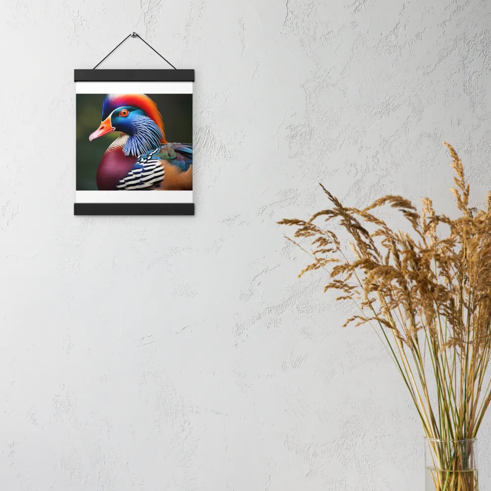 The Majestic Mandarin | Poster With Black Wood Hanger | 8″×10″