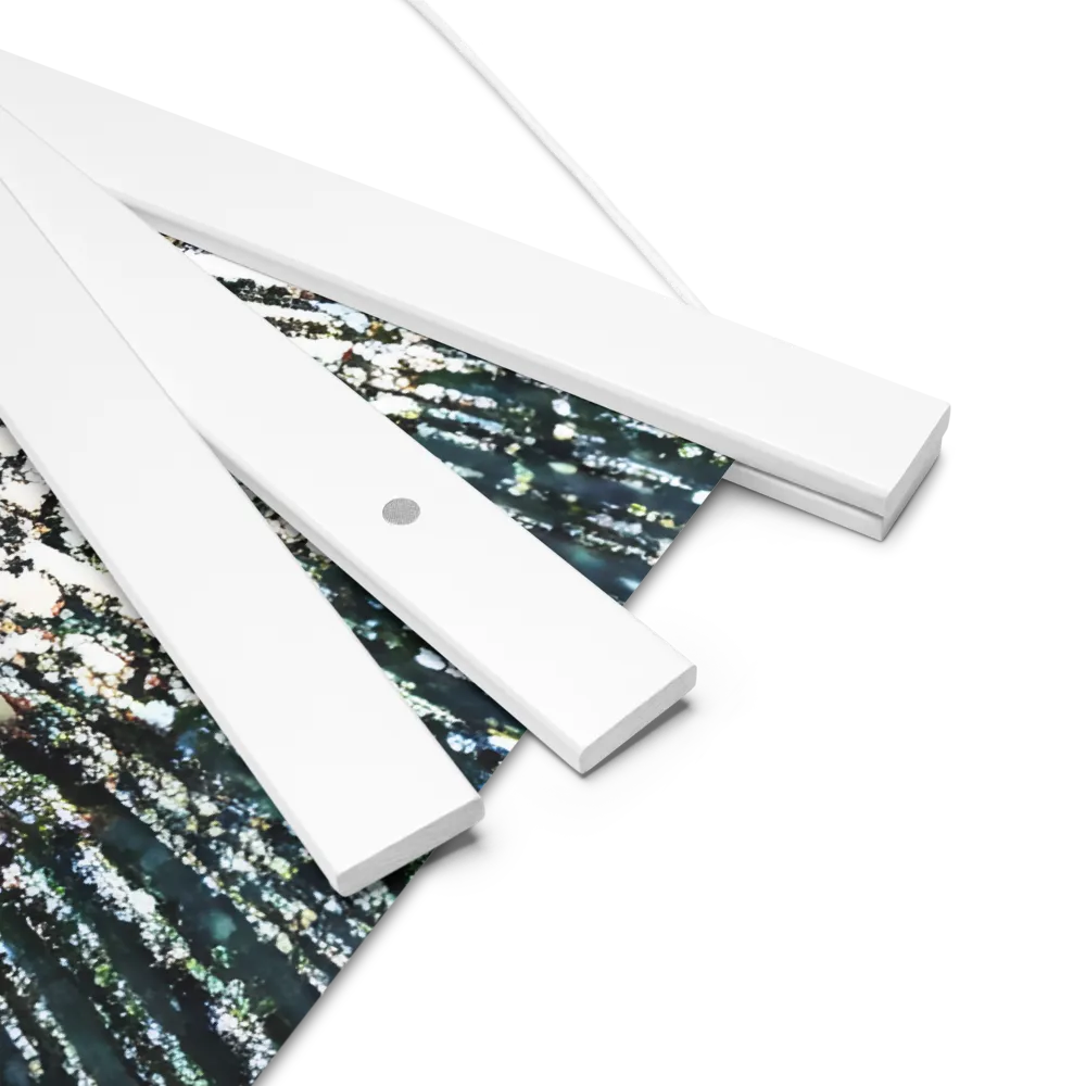 Fractured Identity | Poster With White Wood Hanger | 18″×18″