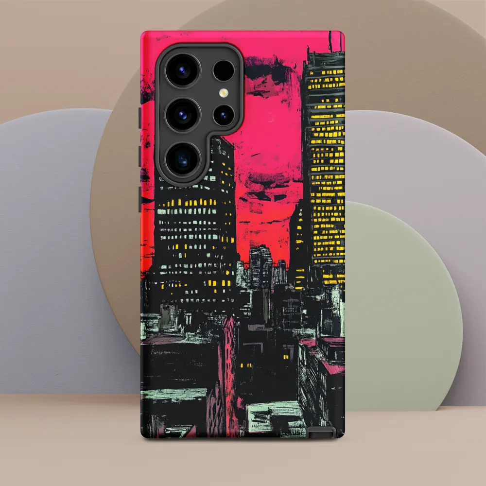 Urban Pulse at Dusk