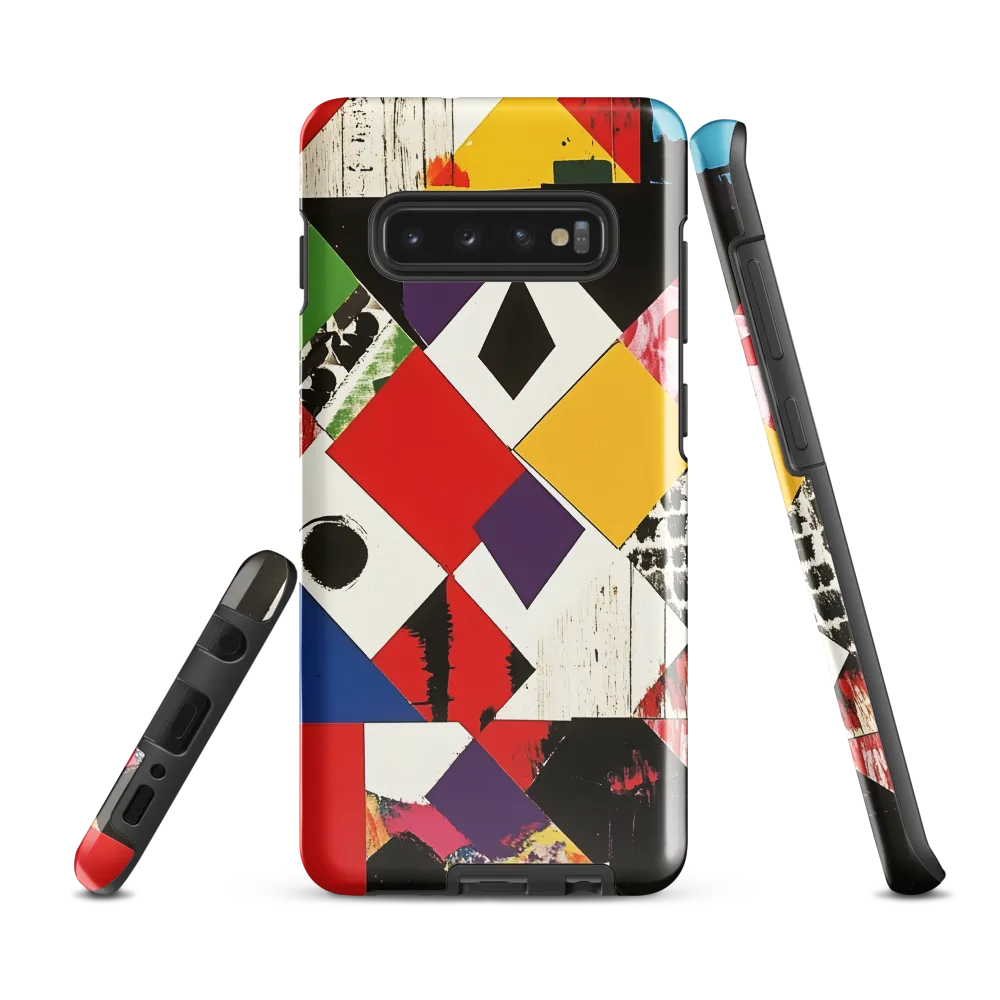 Energizing Geometry | Phone Case |  S10 Plus | Tough Case | Glossy