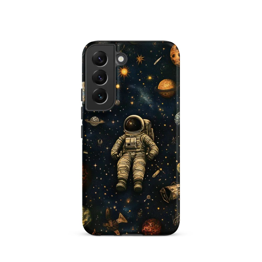 Cosmic Voyage: An Astronaut's Solitude
