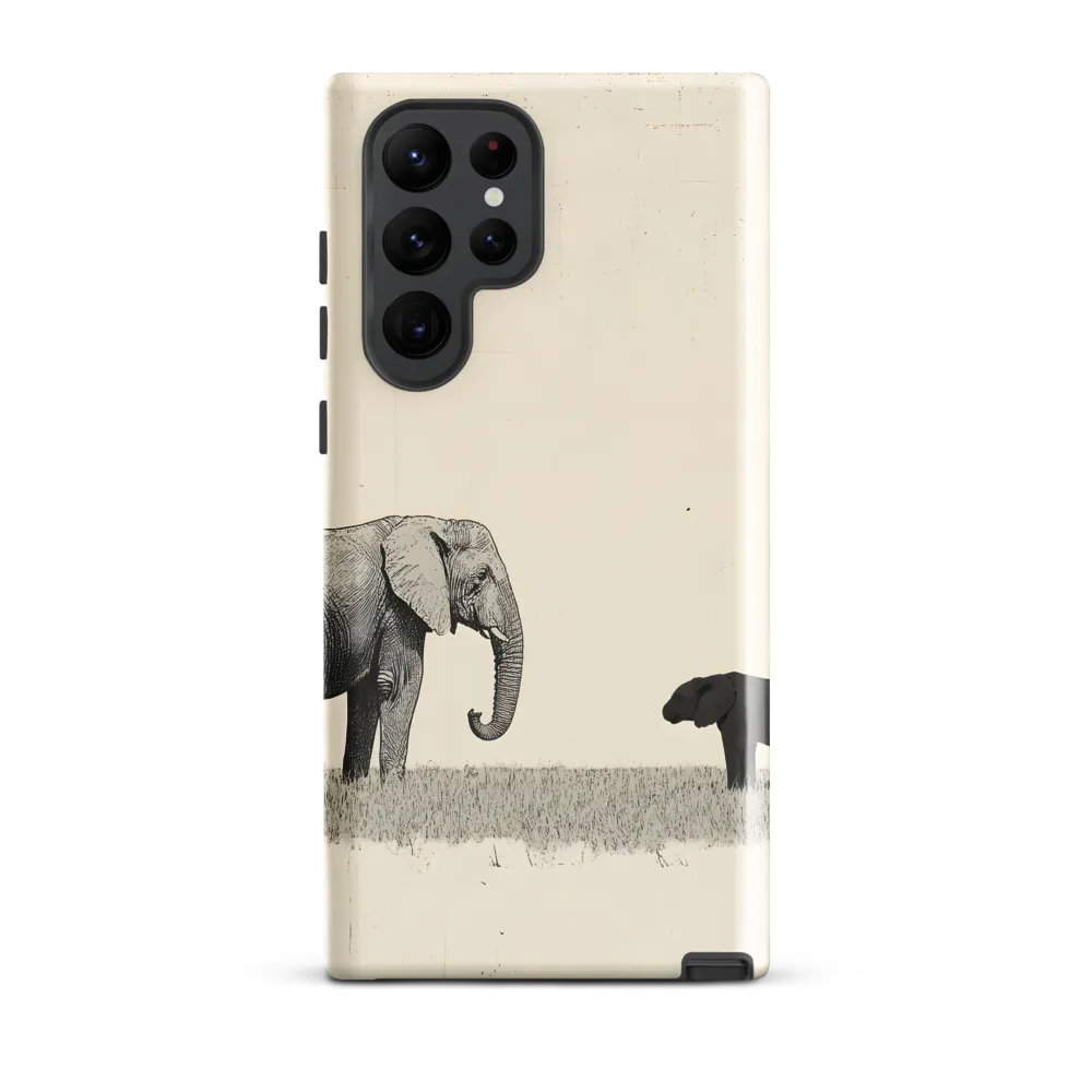Contrasting Companions | Phone Case |  S22 Ultra | Tough Case | Glossy