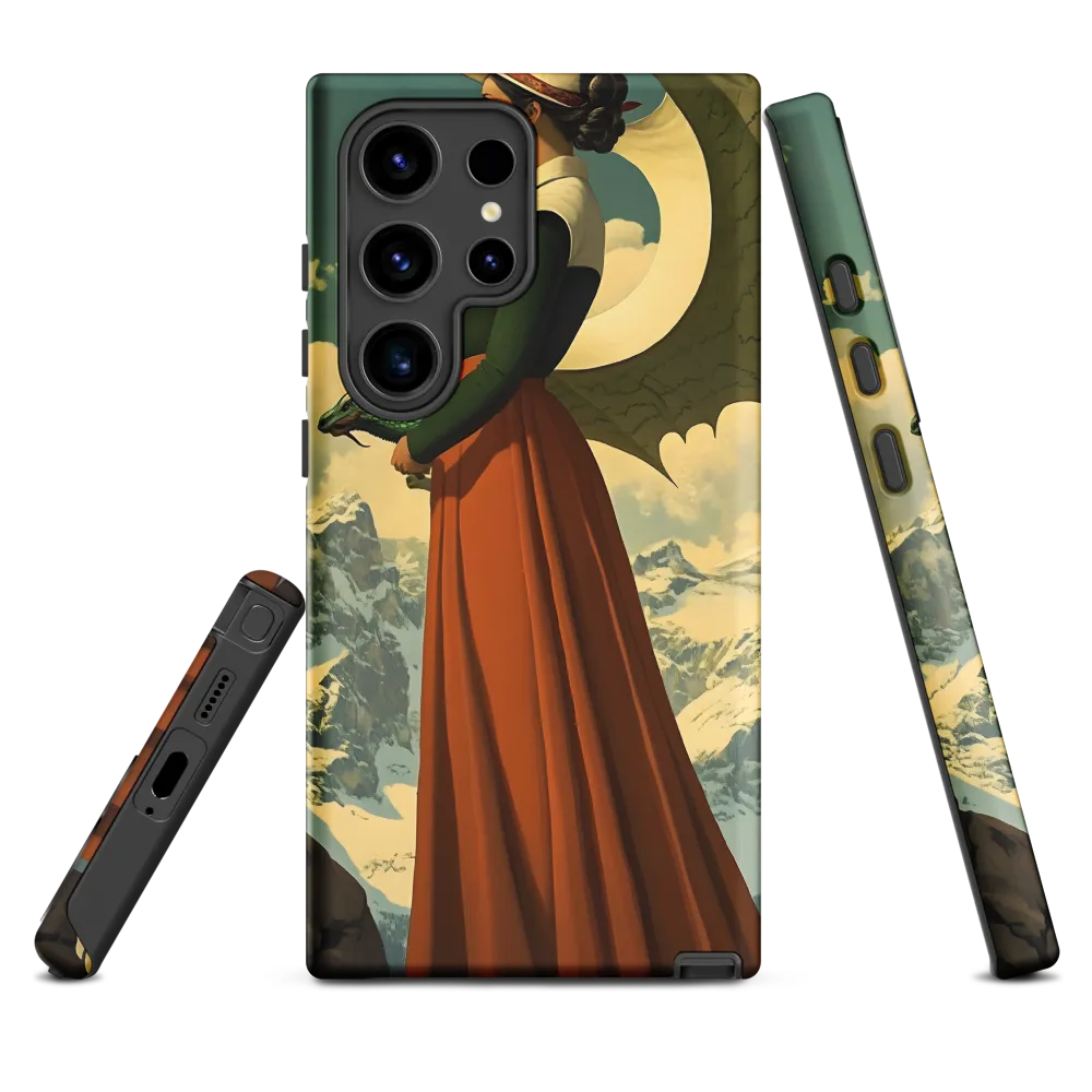 Mystic Harmony: The Dragon Keeper | Phone Case |  S24 Ultra | Tough Case | Matte