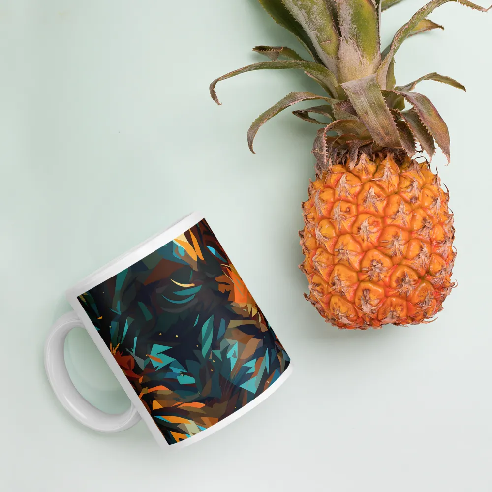 Wild Symphony: Abstract Tigers | Mugs | Multiple Sizes & Colors