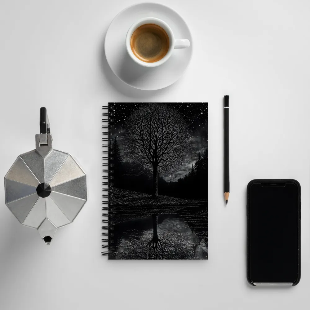 Reflections of Night | Spiral Notebook