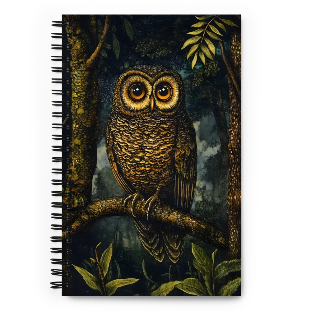 Guardian of the Night | Spiral Notebook