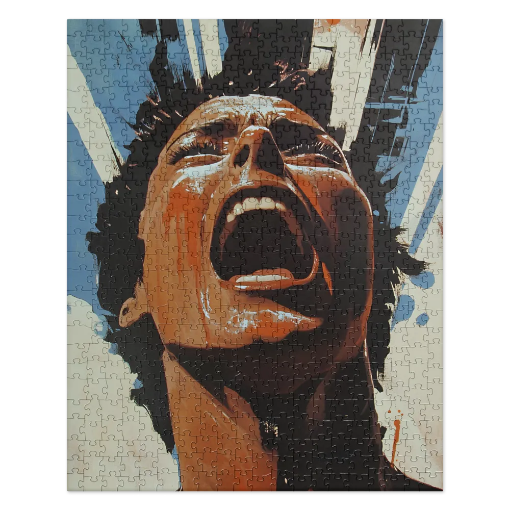 Raw Emotion: The Anguish Within | Jigsaw Puzzle | 520 pieces