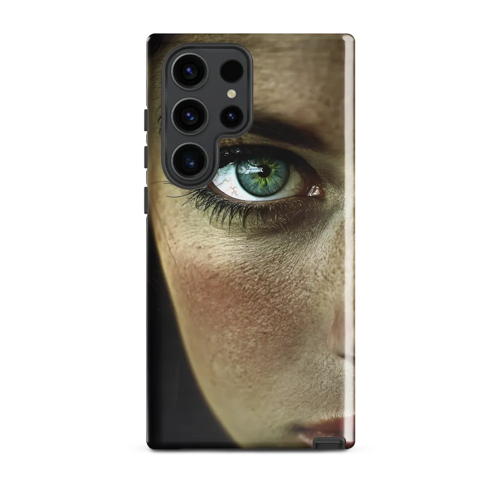 Eye of Intensity | Phone Case |  S23 Ultra | Tough Case | Glossy