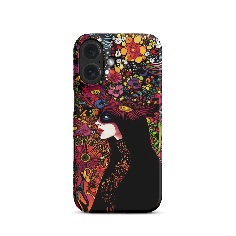 Midnight Bloom — Masked Profile in Psychedelia