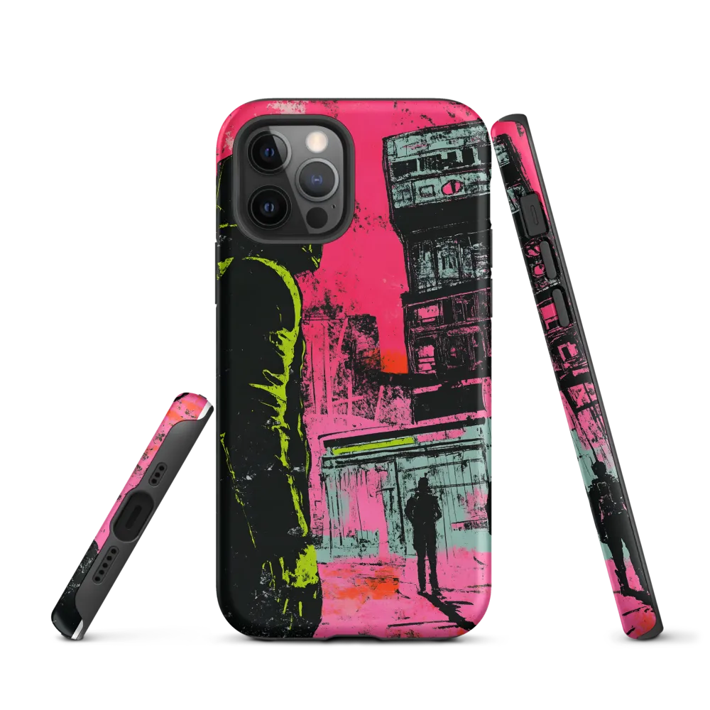 Urban Echoes of Mystery | Phone Case |  12 Pro | Tough Case | Matte