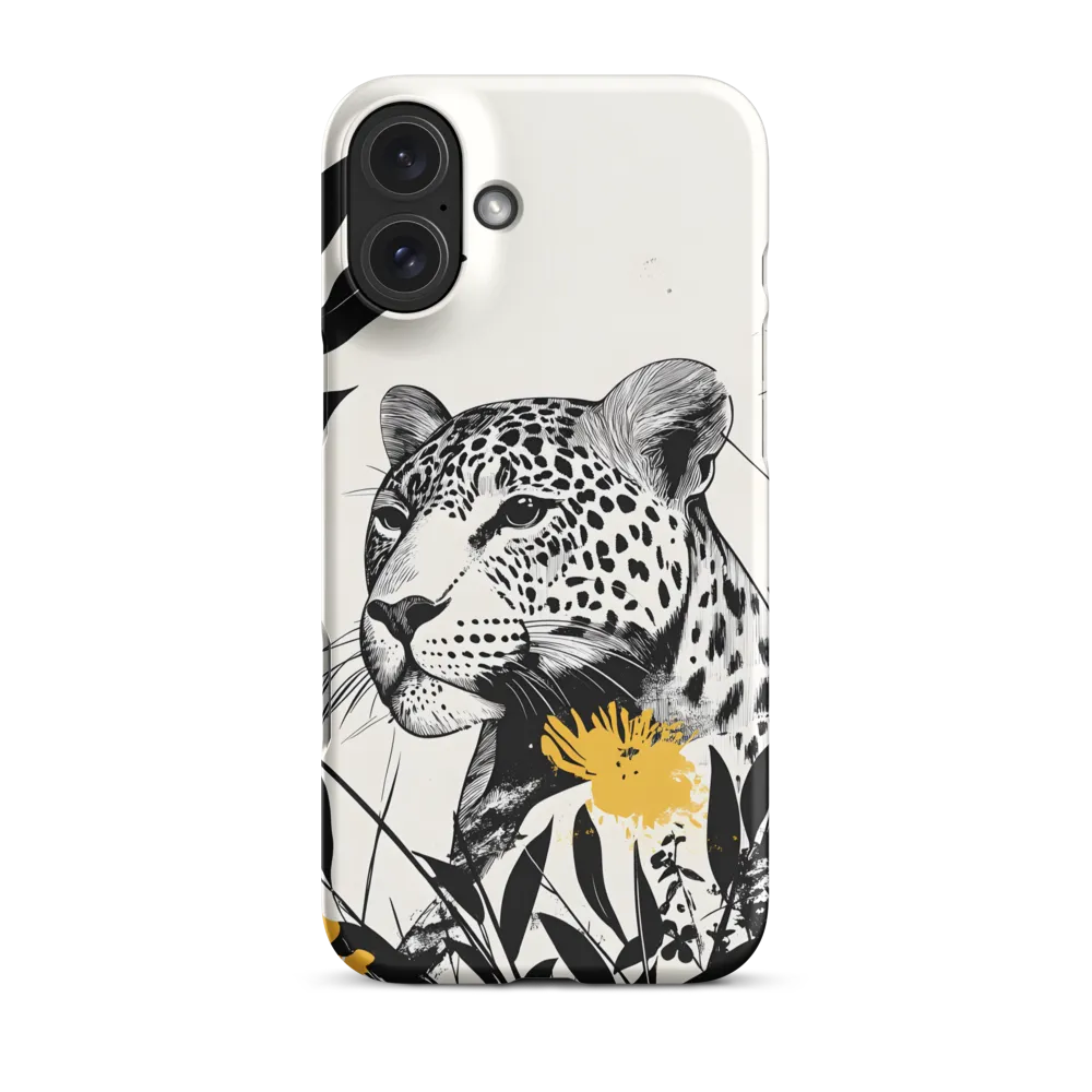 Majestic Leopard Amongst Flora