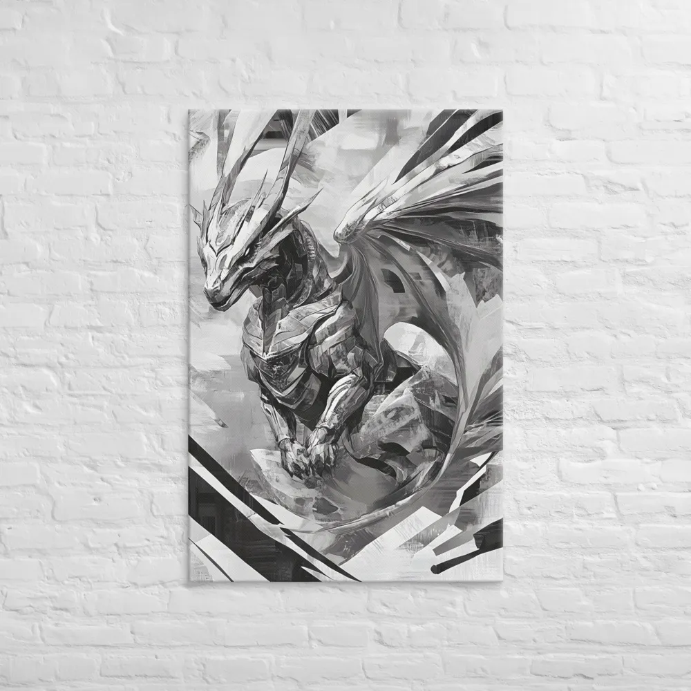 Ethereal Winged Guardian | Canvas | 32″×48″