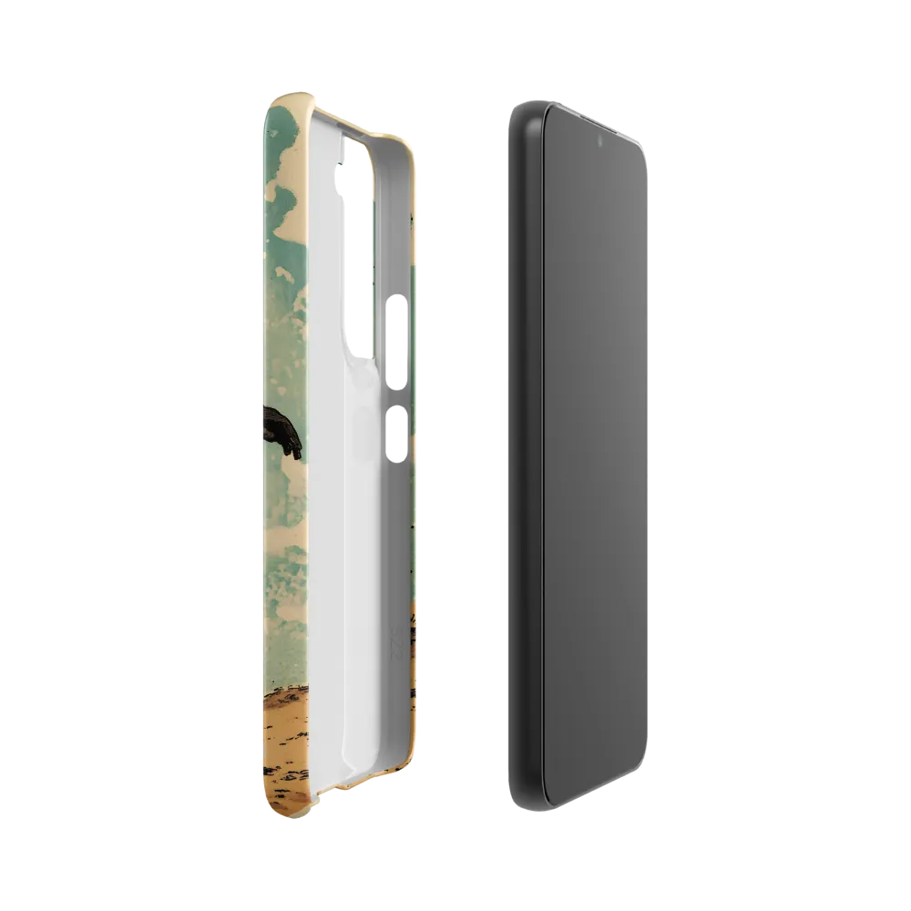 The Cosmic Wanderer | Phone Case |  S22 | Snap Case | Matte