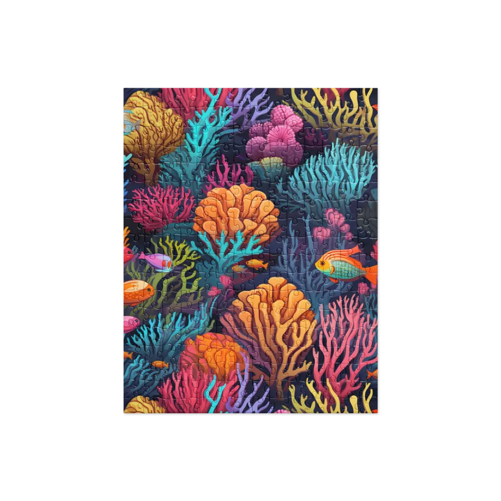 Underwater Harmony: A Coral Reef Wonderland | Jigsaw Puzzle | 252/520 pieces