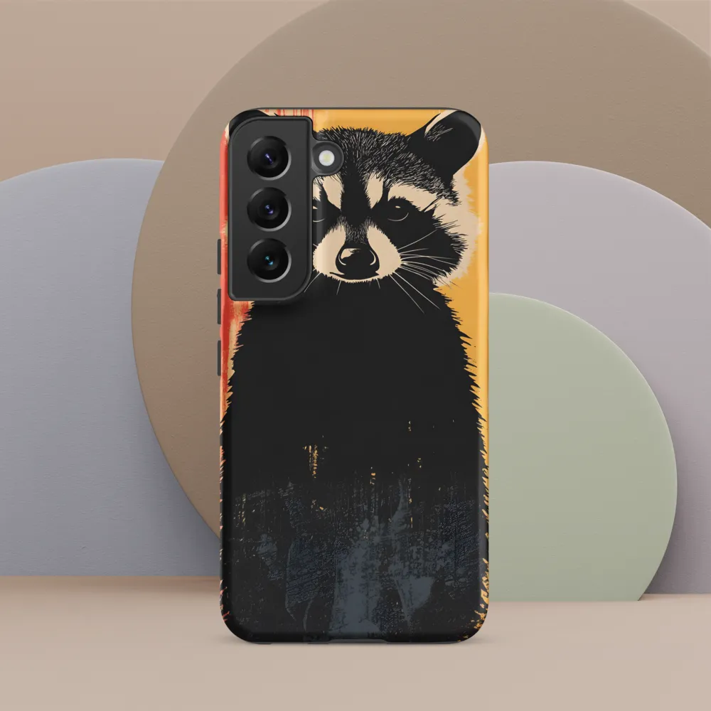 Whimsical Raccoon Portrait