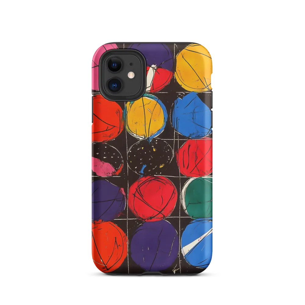 Colorful Circles in Abstract Harmony