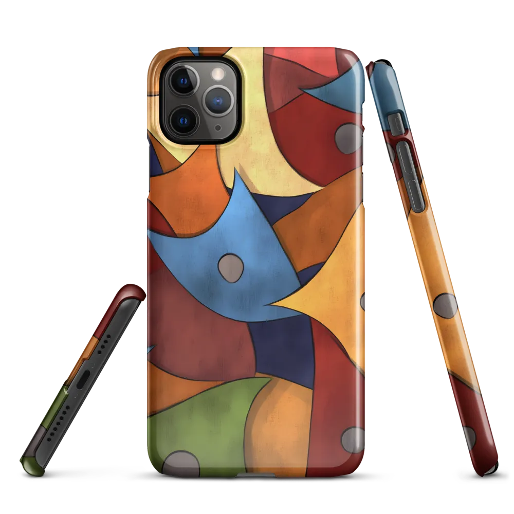 Vibrant Interplay of Shapes | Phone Case |  11 Pro Max | Snap Case | Glossy