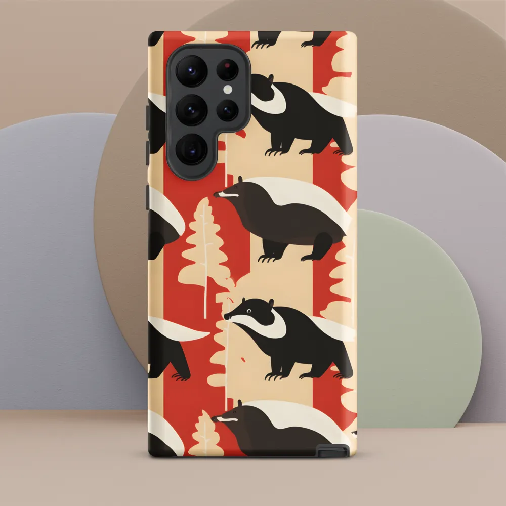 Wildlife Pattern: The Badger Tale