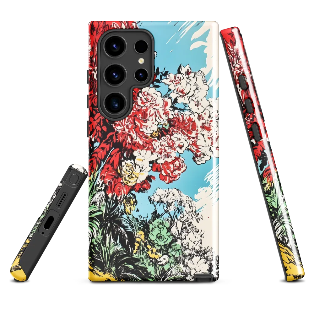 Floral Symphony in Bold Colors