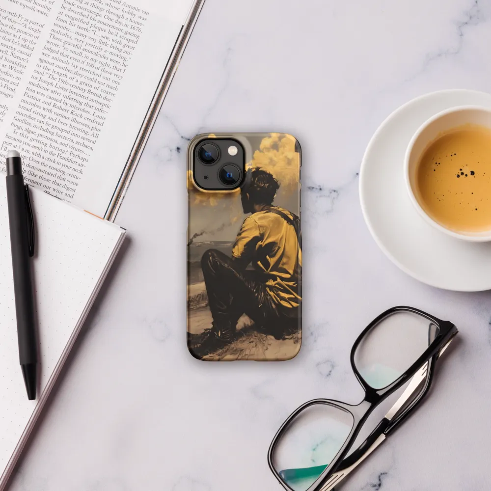Reflections by the Shore | Phone Case |  13 Mini | Snap Case | Matte
